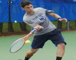 He enjoys playing tennis in his free time He enjoys playing tennis in his free time.